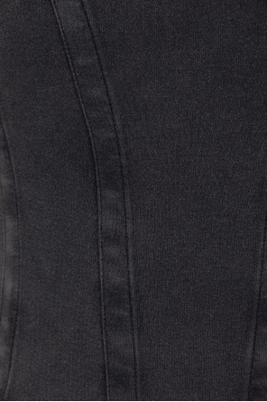 Balenciaga Top con dobladillo asimétrico