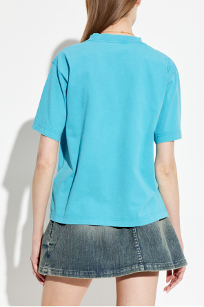 Balenciaga T-Shirt mit aufgesticktem Logo