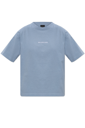 T-shirt with embroidered logo