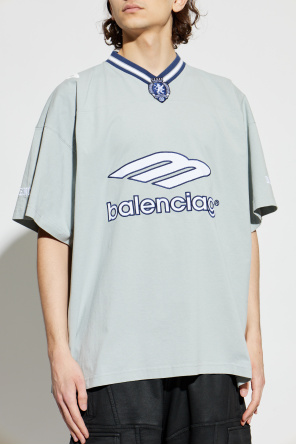 Balenciaga Camiseta con escote en pico