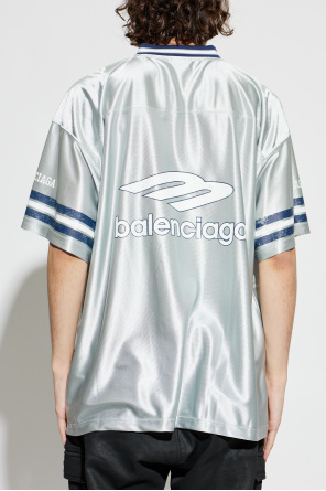 Balenciaga Camiseta con escote en pico