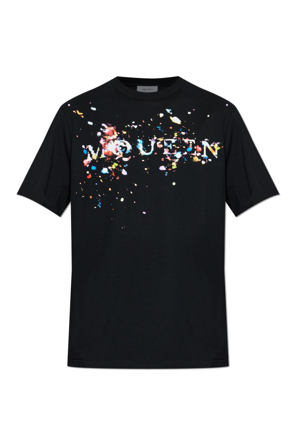 T-shirt with logo od Alexander McQueen