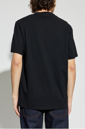 Alexander McQueen T-Shirt mit charakteristischem Totenkopf-Motiv