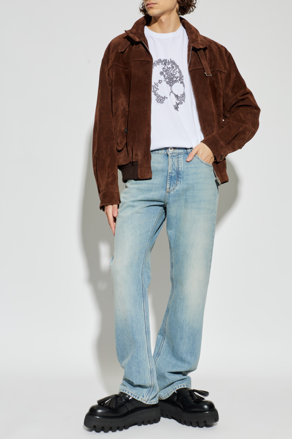 Alexander McQueen Camiseta con un motivo característico de calavera