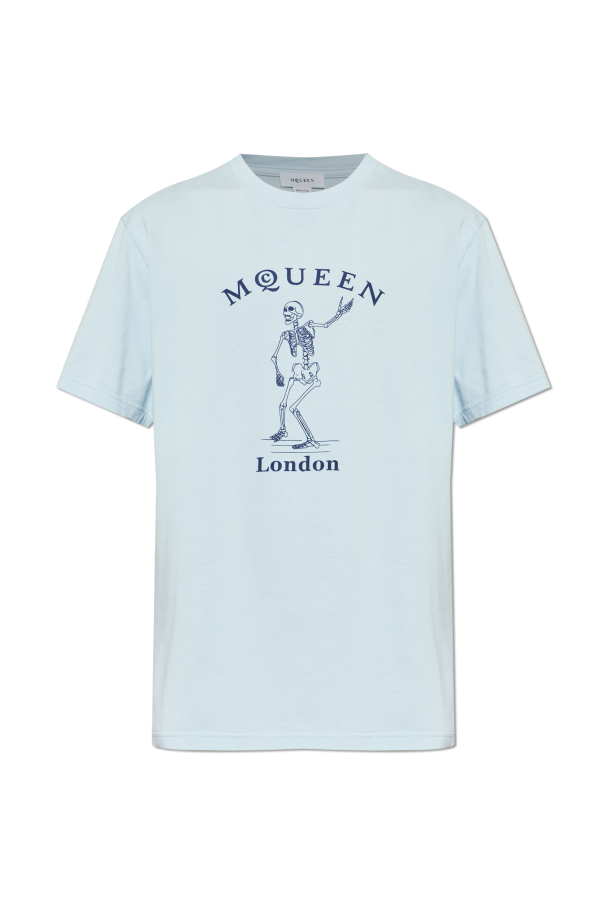 T-shirt with logo od Alexander McQueen