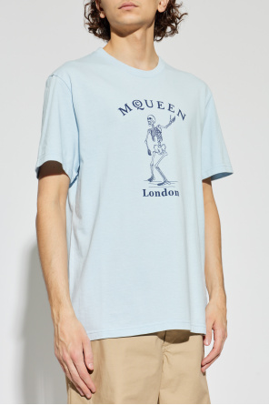 Alexander McQueen Camiseta con logo