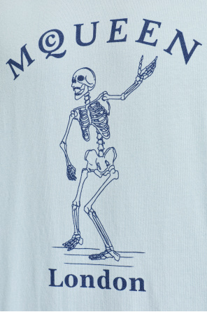 Alexander McQueen Camiseta con logo