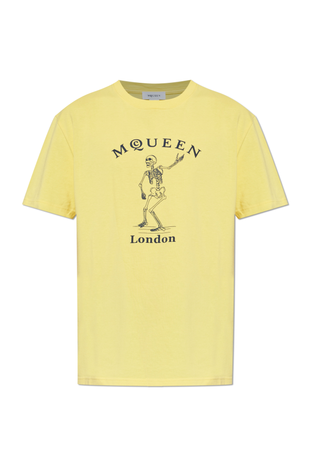 T-shirt with logo od Alexander McQueen