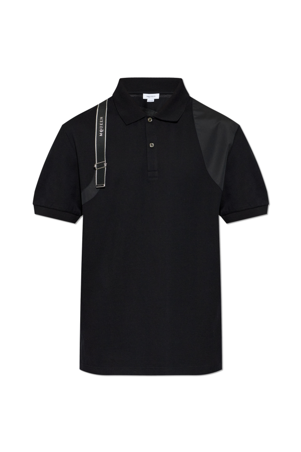 Polo with logo od Alexander McQueen