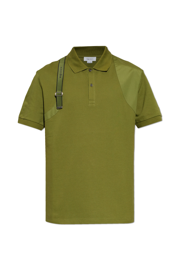 Polo with logo od Alexander McQueen
