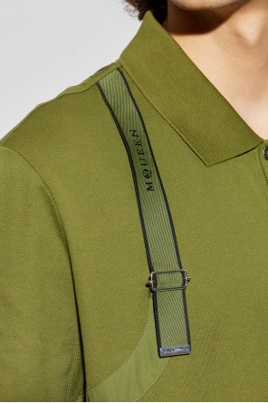 Alexander McQueen Polo z logo