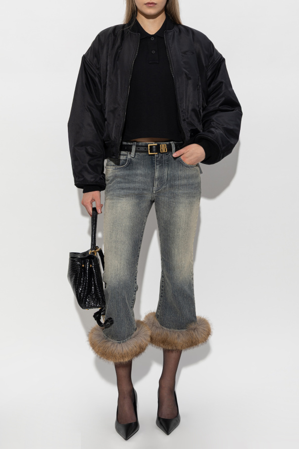 Balenciaga Polo with embroidered logo