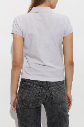 Balenciaga Polo mit aufgesticktem Logo