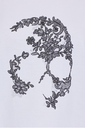 Alexander McQueen Camiseta con un motivo característico de calavera