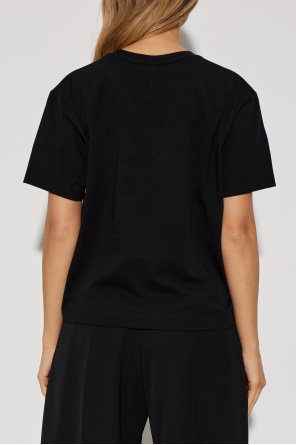 Alexander McQueen T-shirt z charakterystycznym motywem czaszki