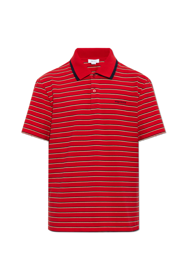 Polo with logo od Alexander McQueen