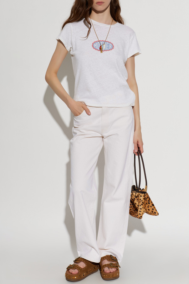 MOTHER Cotton t-shirt ‘The Lil Sinful’