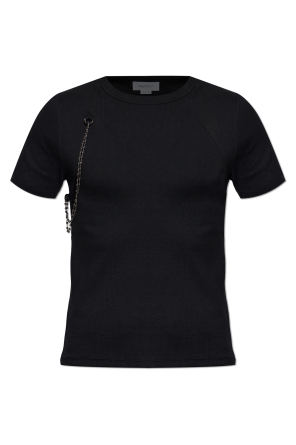 Camiseta con cadena desmontable