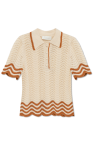 Zimmermann Crochet polo shirt