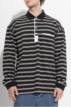 Bottega Veneta Striped pattern polo