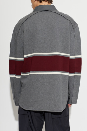 Bottega Veneta Striped cotton polo