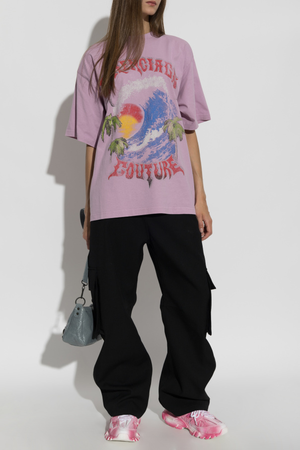 Balenciaga T-shirt typu ‘Oversize’