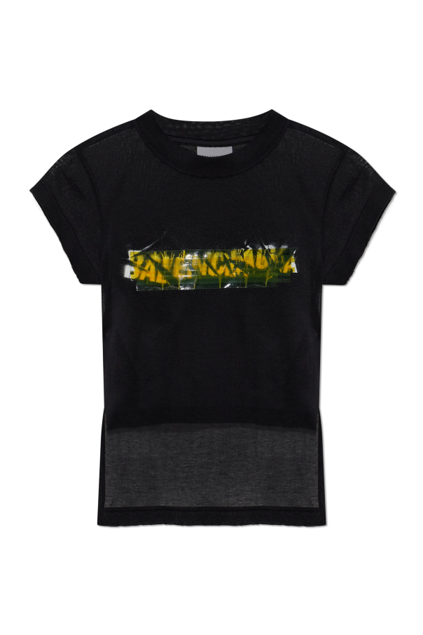 Asymmetrical cut T-shirt od Balenciaga