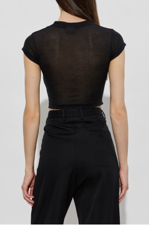 Balenciaga Asymmetrical cut T-shirt