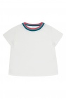 Zimmermann Kids T-shirt Foulard with rib neckline