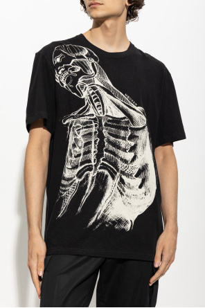 Alexander McQueen Tričko s potlačou