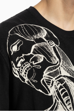 Alexander McQueen Tričko s potlačou