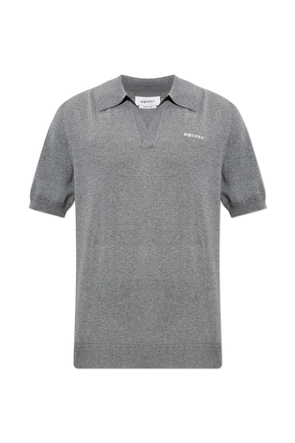 Short-sleeve polo od Alexander McQueen