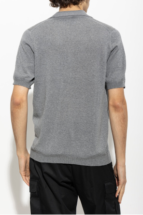 Alexander McQueen Polo mit kurzen Ärmeln