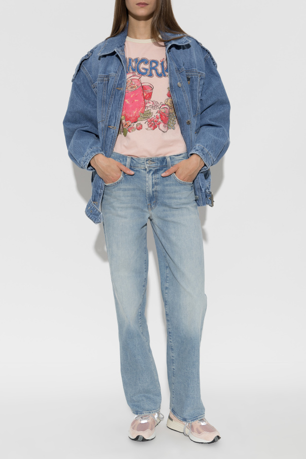 MOTHER T-shirt ‘Lil Goodie Ringer’