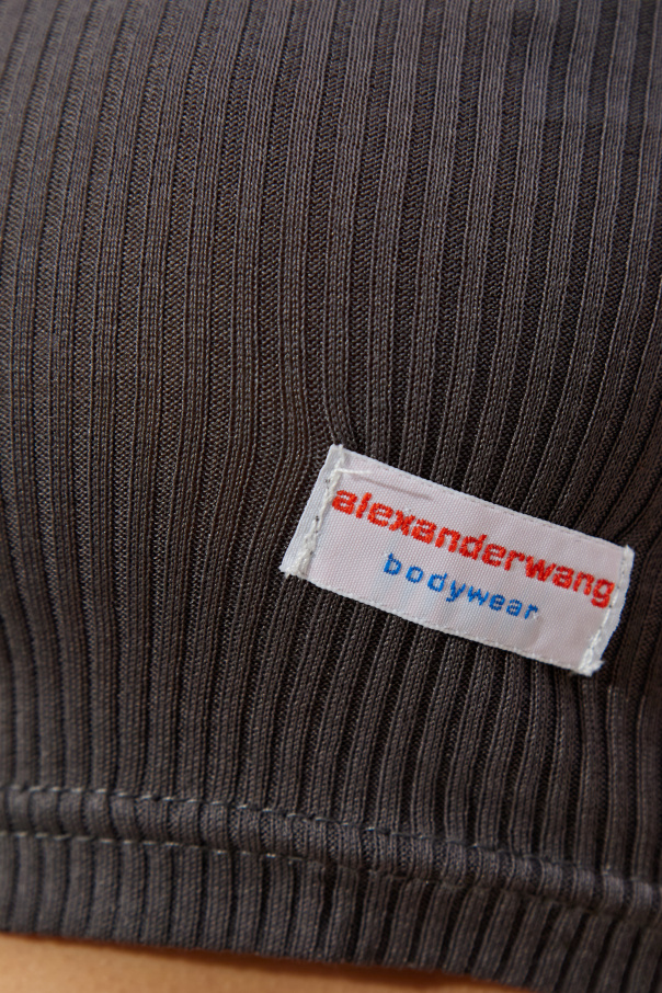 Alexander Wang Top lencero con mangas cortas