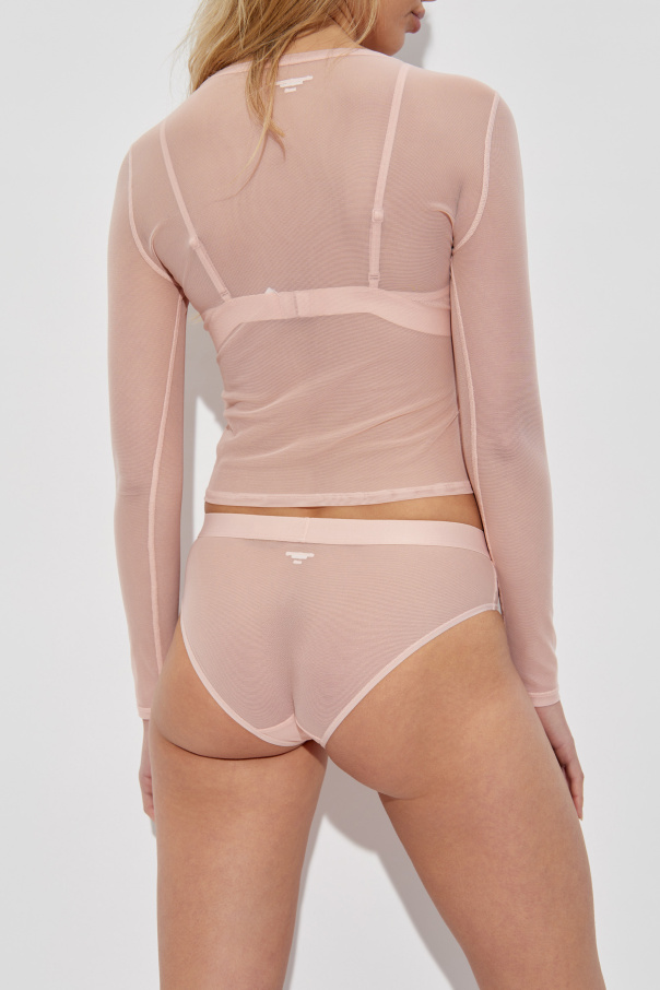 Alexander Wang Top lencero con mangas largas