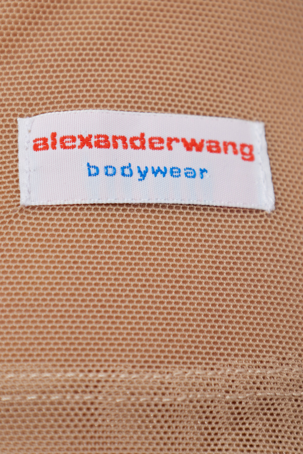 Alexander Wang Lingerie top with long sleeves