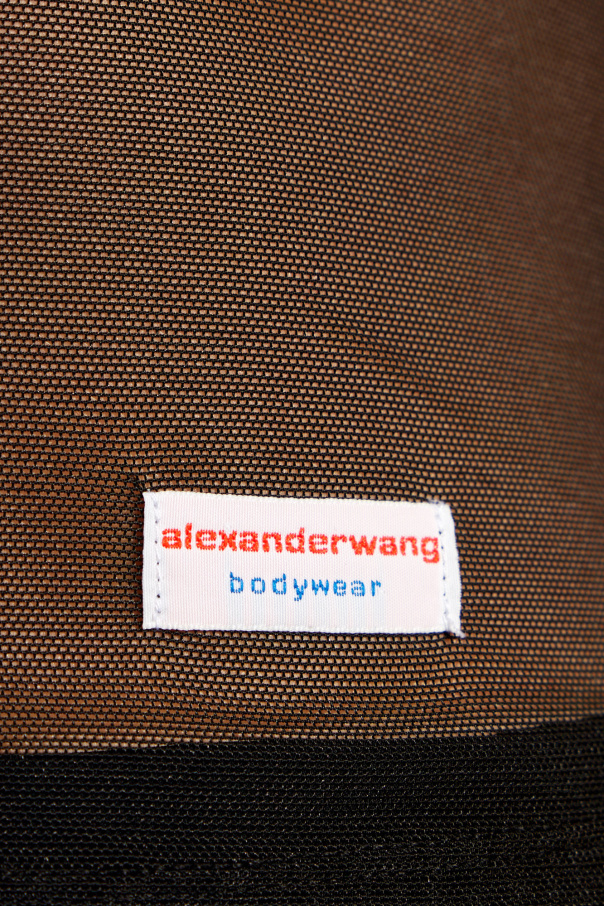 Alexander Wang ‘Underwear’ collection transparent T-shirt