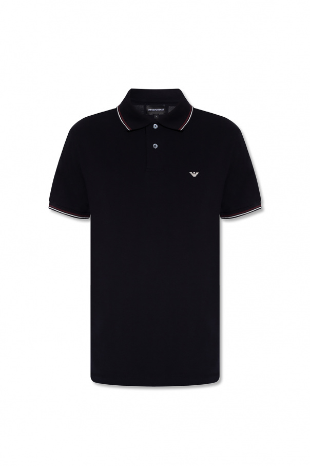 Emporio Armani Camiseta polo básica Le Tisserand