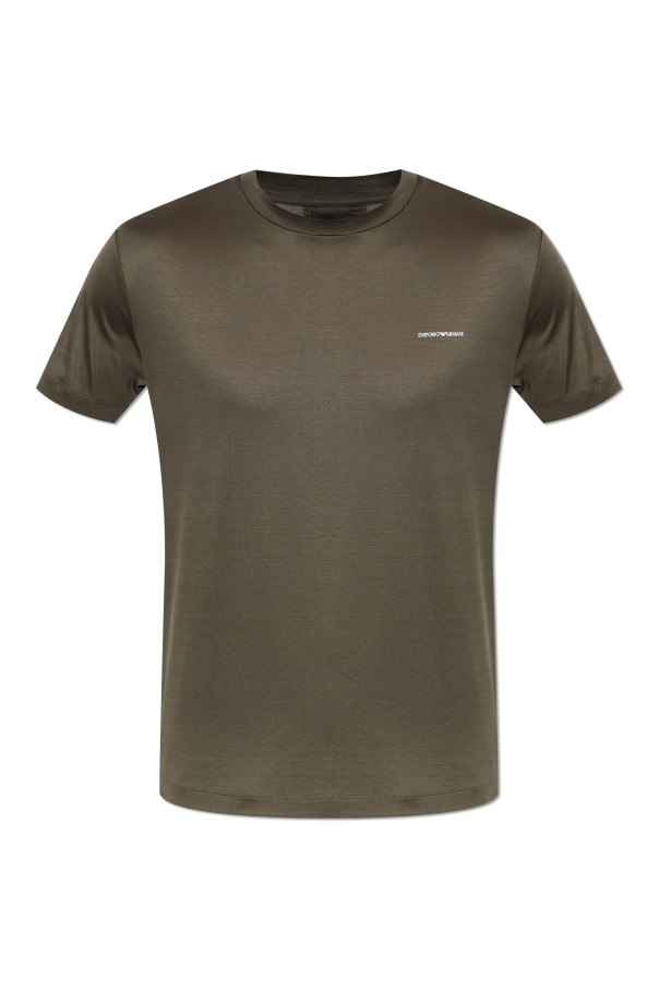 Emporio Armani T-shirt z nadrukowanym logo