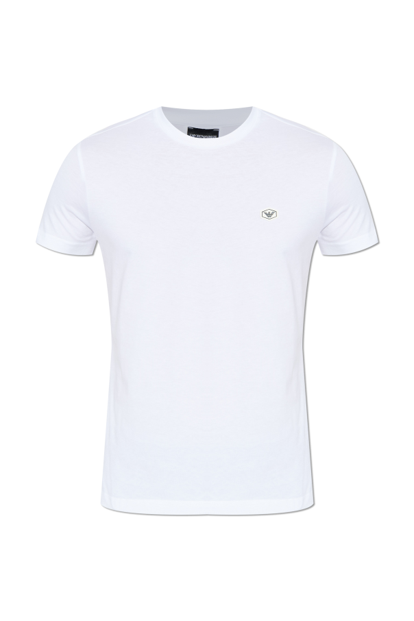 Emporio Armani T-shirt with logo patch