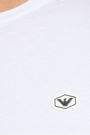 Emporio Armani T-shirt with logo patch