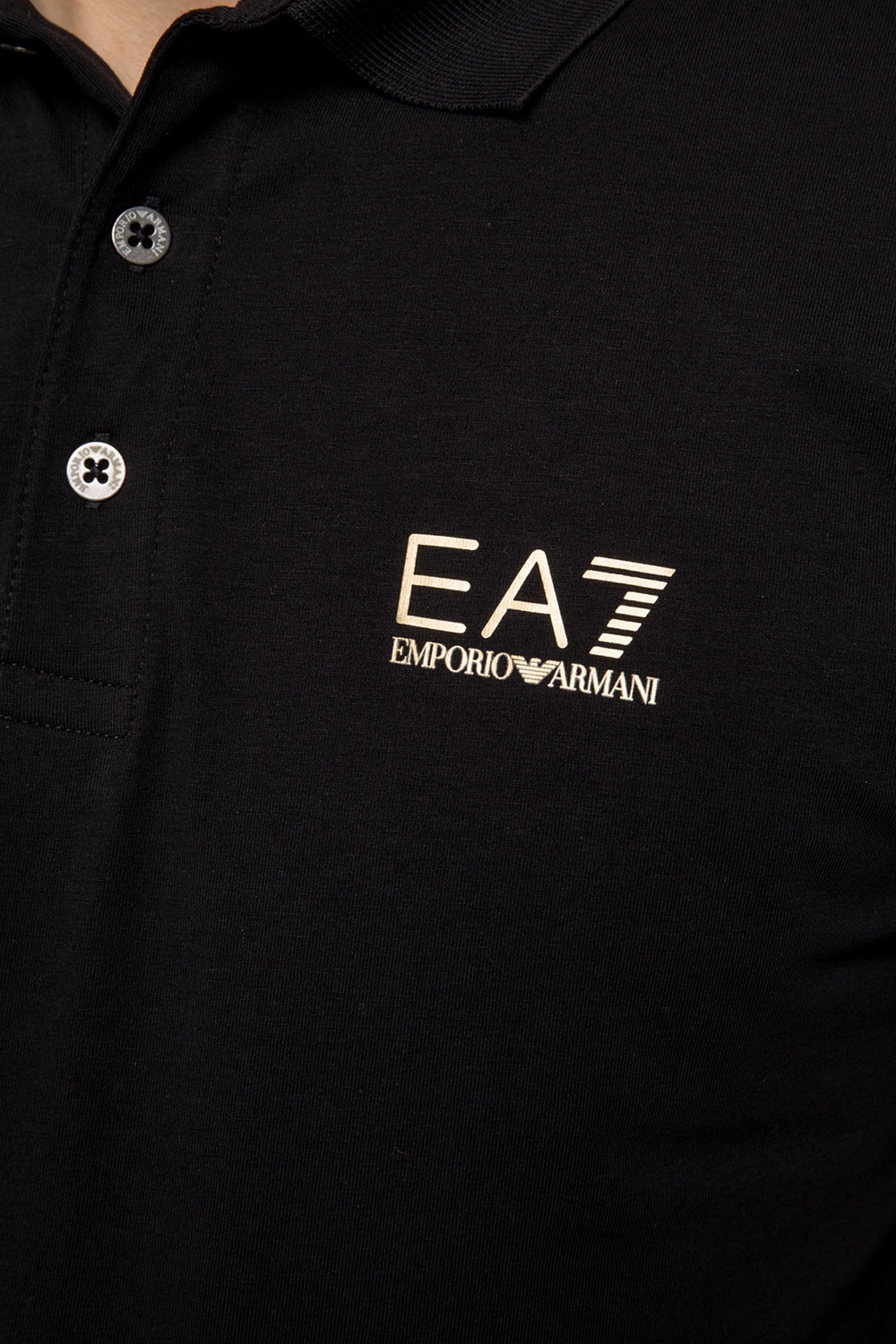 EA7 Emporio Armani Logo-printed polo