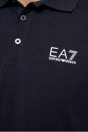 EA7 Emporio Armani Polo z nadrukowanym logo