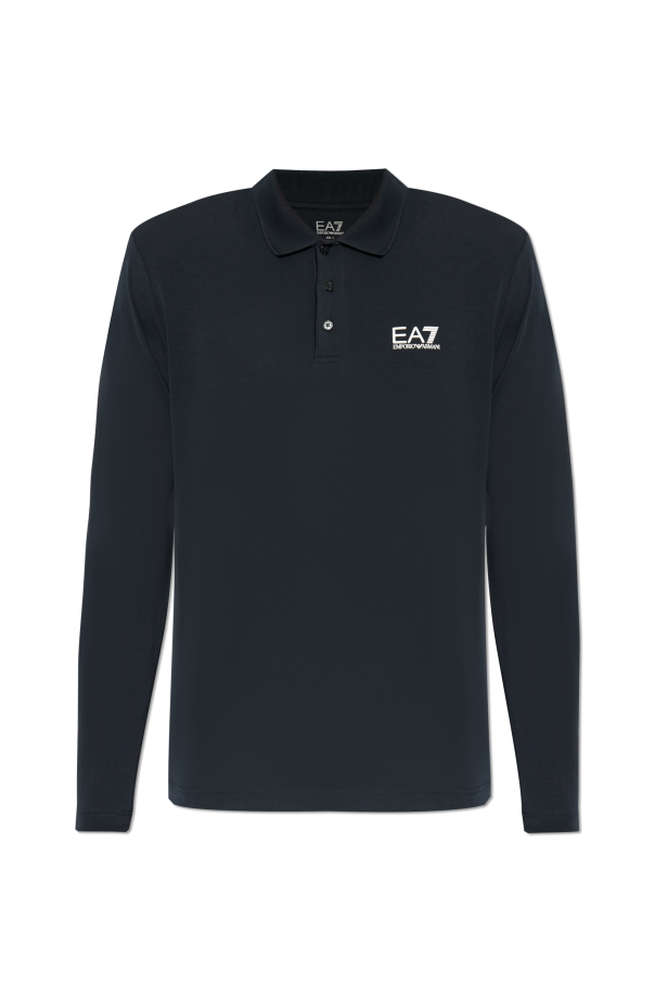 EA7 Emporio Armani Polo z długimi rękawami