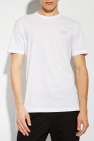 EA7 Emporio Armani WHITE T-shirt with logo