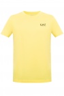 Emporio Armani Kids logo-print shortsleeved T-shirt