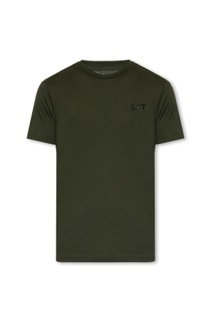 Cotton t-shirt od Emporio Armani T-Shirt Manche Courte Col V 111512-CC717 2 Unités