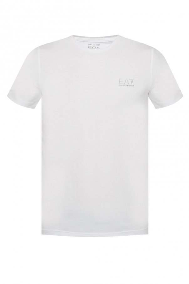 Emporio Armani low-top lace-up trainers Logo T-shirt