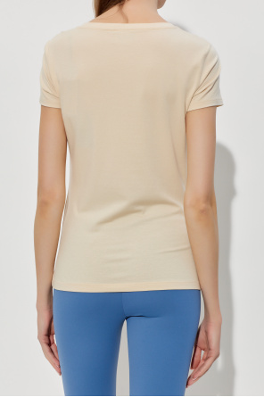 EA7 Emporio Armani T-shirt with shimmering sequins